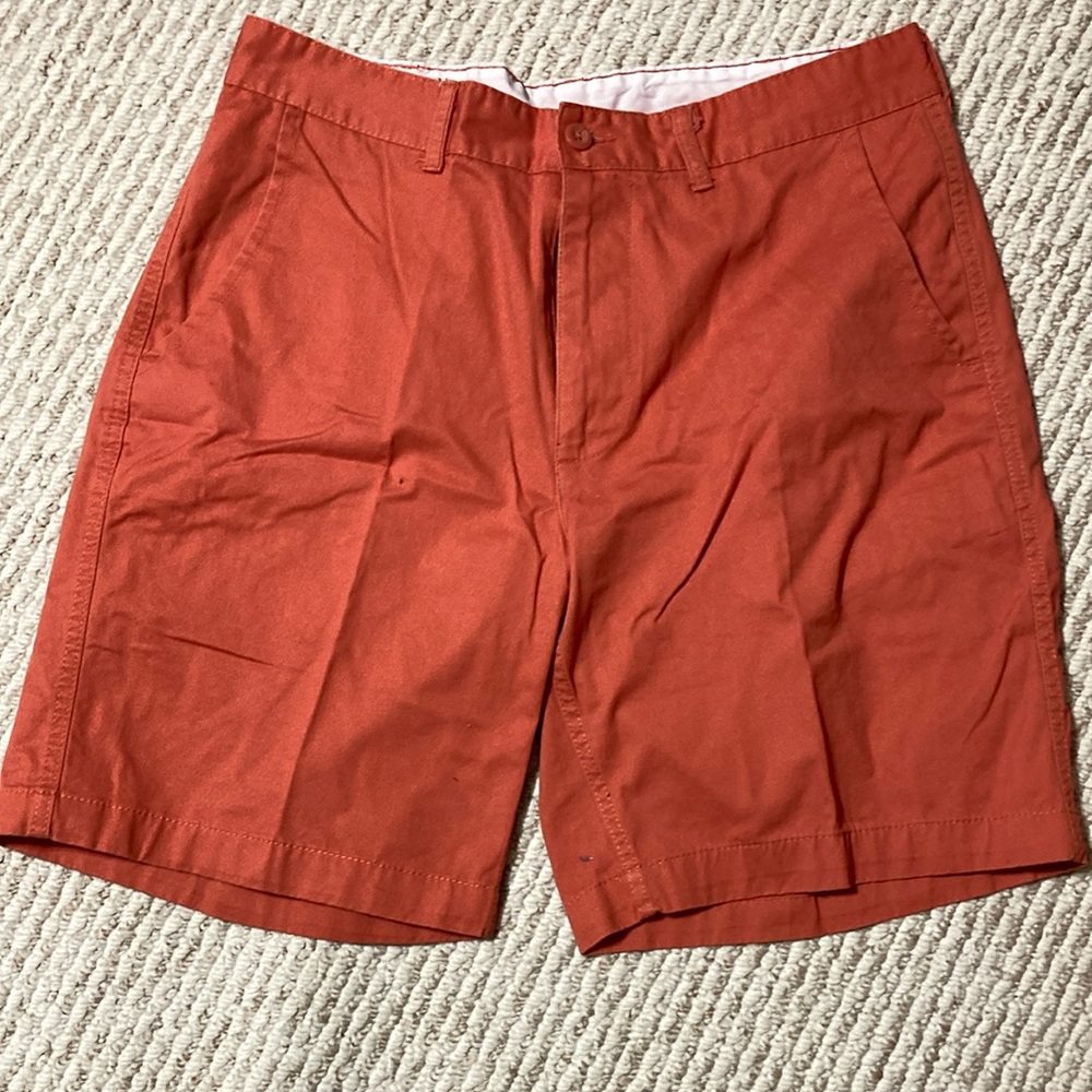 ⭐️⭐️City Streets Dark coral /Orange Flat Front Shorts Casual Wear